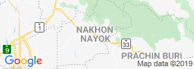 Nakhon Nayok map